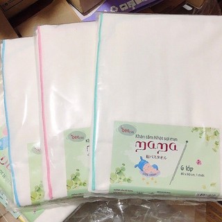 Khăn tắm xô Nhật Mama Beevn 4 lớp, 6 lớp siêu thấm