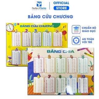 Bảng Cửu Chương, sách cho bé, dụng cụ học tập