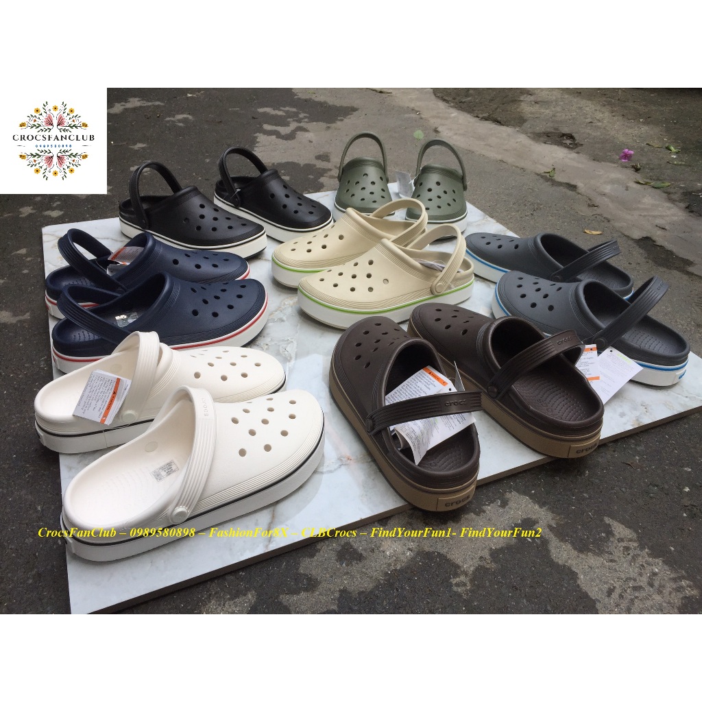 CrocsFanClub - Dép sục band clean cho cả nam nữ, mẫu mới cho hè 2024 ...