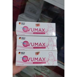 Viên sủi Vumax (hộp 10 viên sủi)  hỗ trợ cho phụ nữ chuẩn bị mangthai
