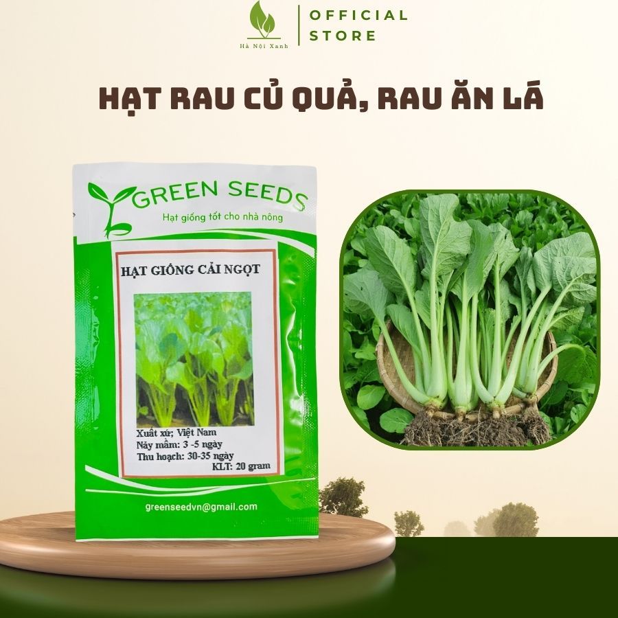Hạt giống Rau Củ Quả Rau Ăn Lá Hà Nội Xanh trồng quanh năm, hạt rau ...