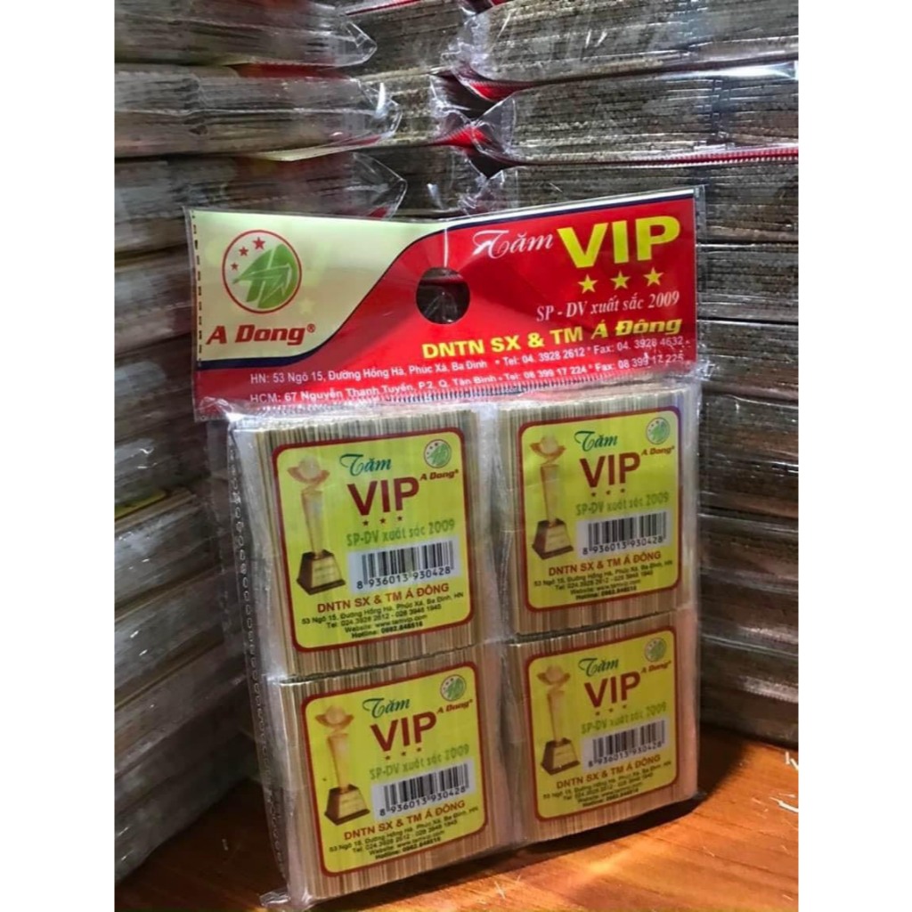 Bịch 40 Gói Tăm Vip Á Đông ( Được Làm Từ 100% Cật Giang)
