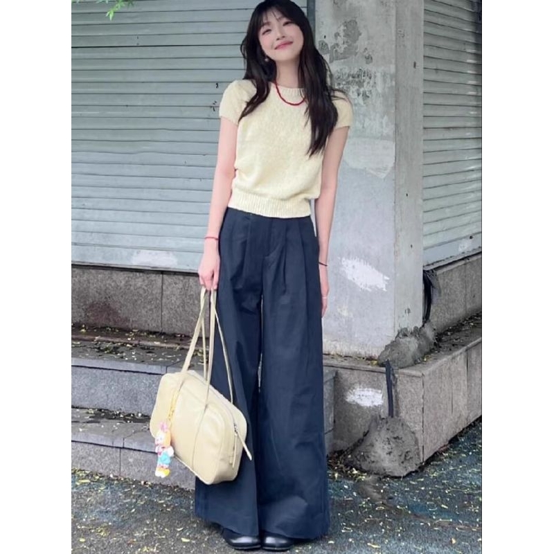 M.H STYLE ORDER áo sợi dệt kim thoáng mát