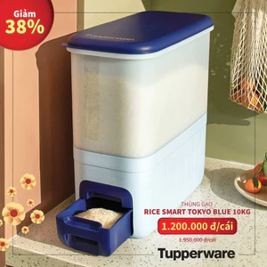 Thùng Gạo Tupperware Rice Smart 10kg
