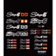 Nhiều mẫu STAGE6 cực đẹp. Decal phản quang 3M chống nước. Decal STAGE 6 tách nền hoàn toàn