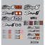 Nhiều mẫu STAGE6 cực đẹp. Decal phản quang 3M chống nước. Decal STAGE 6 tách nền hoàn toàn