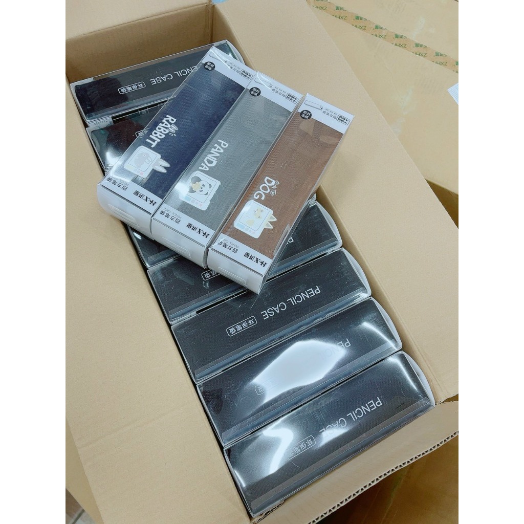 Ví lưới, túi lưới (ví đựng bút, đồ dùng cá nhân) kéo khoá zip khổ A6 (20 x 12cm)