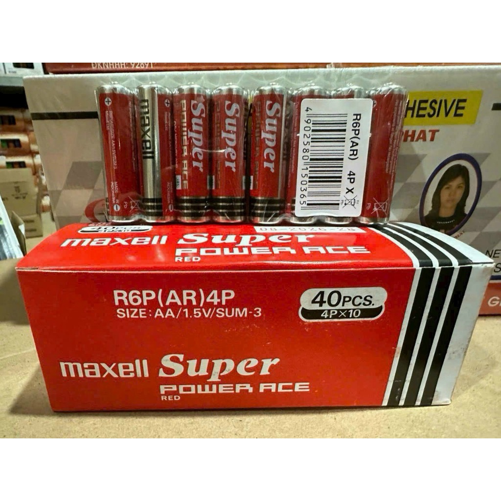 Hộp Pin Maxell AA / AAA Siêu Bền Chính Hãng Xuất Xứ Indonesia