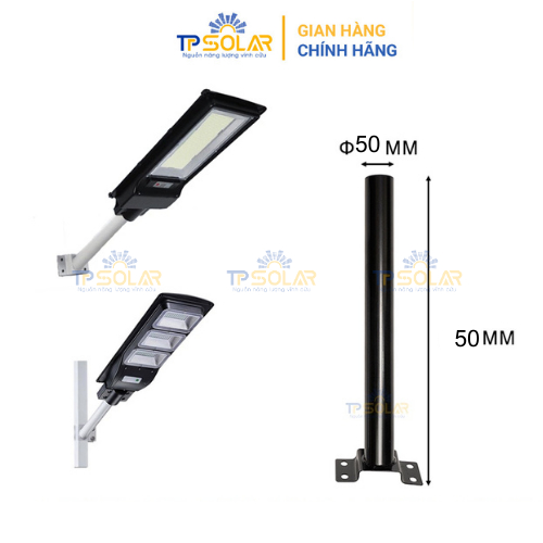 Ảnh Thanh Tay, Trụ Lắp Đèn Năng Lượng Mặt Trời TP SOLAR 3