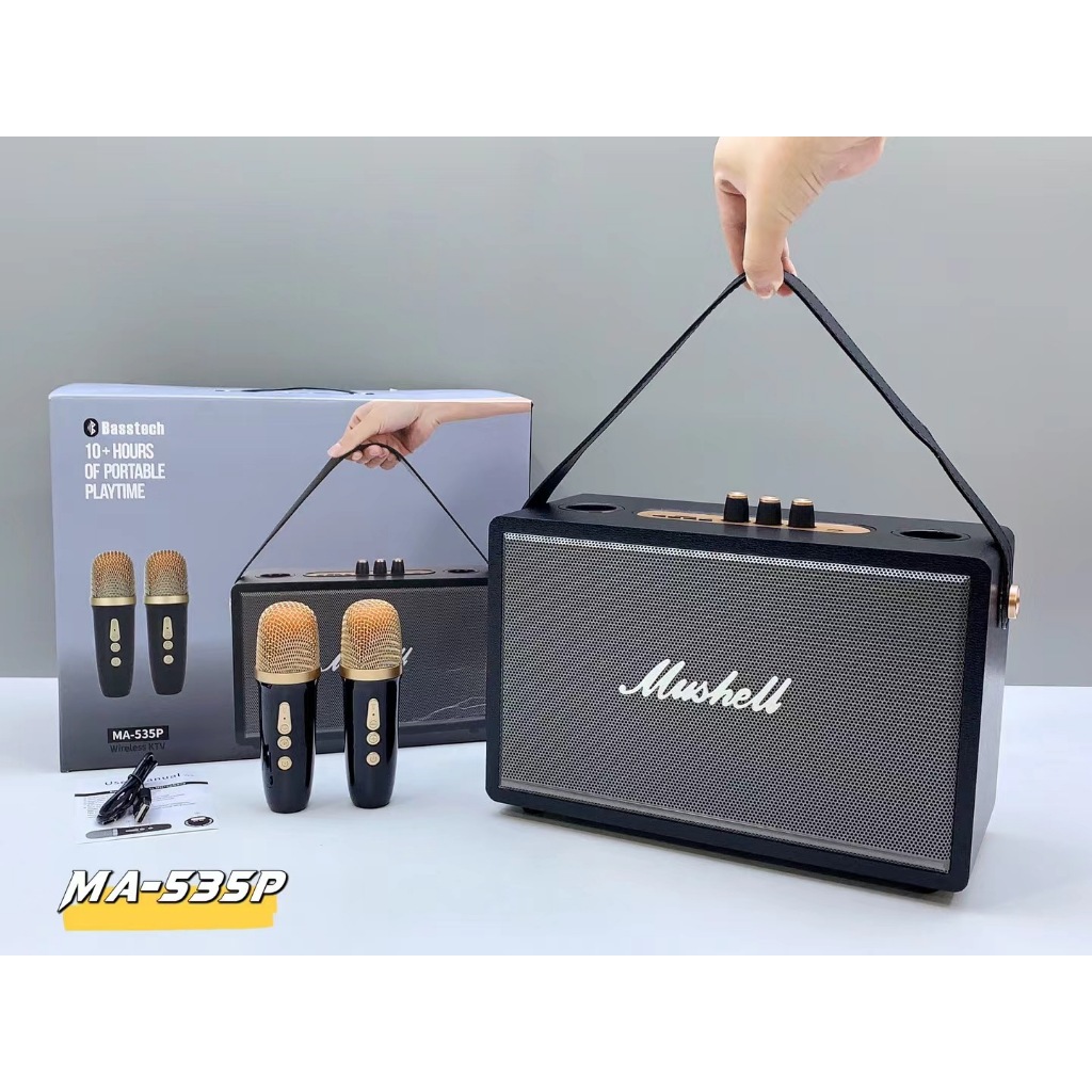 Loa Bluetooth Karaoke Mushell MA-535P Tặng Mic Không Dây, Loa Hát Nghe ...