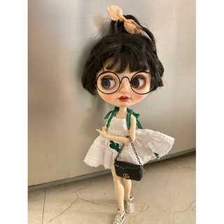 Đầm 2 dây xương rồng size blythe,xinyi,ob24