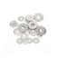 50 cái M6, M8, M10 Long đen phẳng vành rộng Inox201