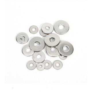 (INOX201) 50 cái M6, M8, M10 Long đen phẳng vành rộng Inox201