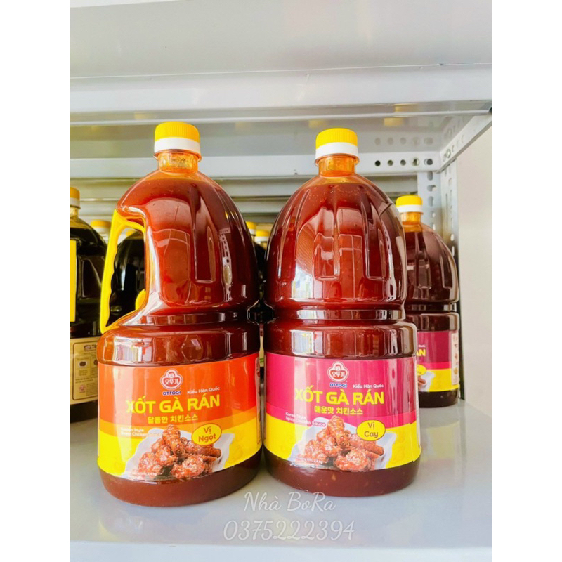 Sốt gà rán cay / ngọt Ottogi - Chai 2.4 kg | Shopee Việt Nam