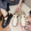 Giày Sandal Rọ nữ đan 3 NAN, Quai da siêu mềm phong cách Nhật đế cao 2.5cm