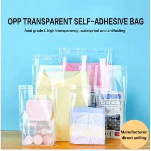 OPP - Bán Lẻ Túi Bóng Kiếng Có Keo Dán Miệng Nhiều Size Tiện Dụng 🌷