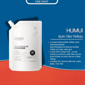 Tắm trắng body cấp tốc HunMui 300ml mặt nạ bùn ủ trắng cơ thể sản phẩm giúp Trắng da siêu nhanh một cách tự nhiên