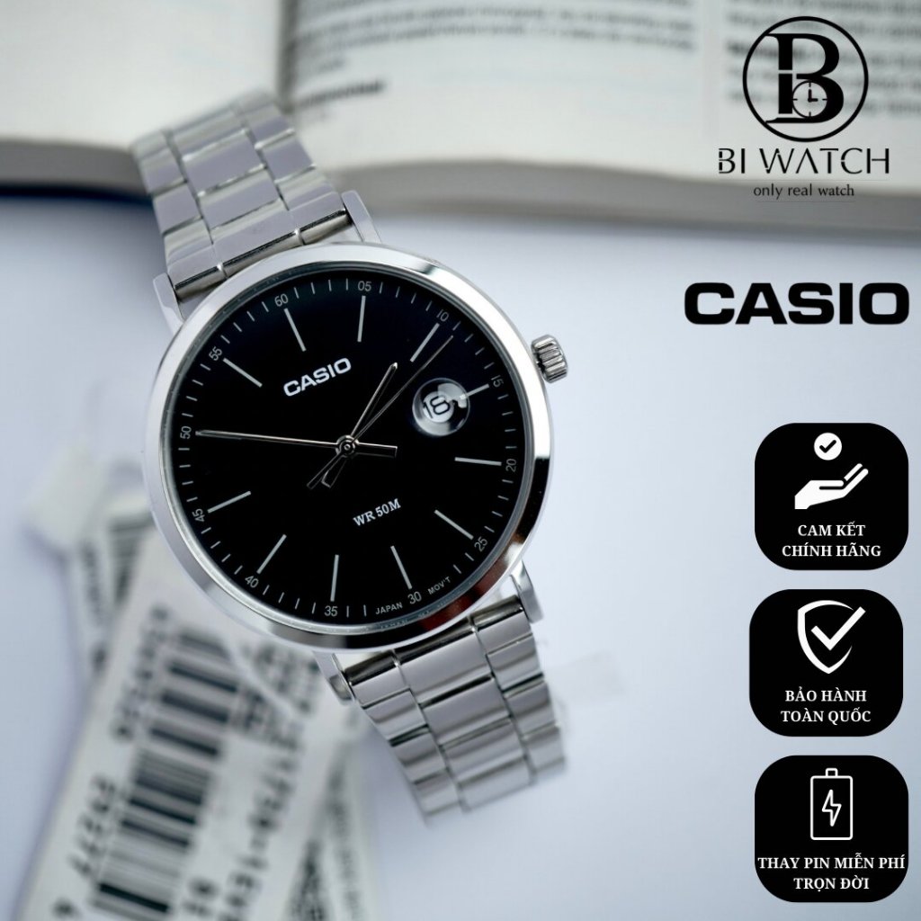 ĐỒNG HỒ NAM CASIO MTP-E175D || THANH LỊCH || CHÍNH HÃNG | Shopee Việt Nam
