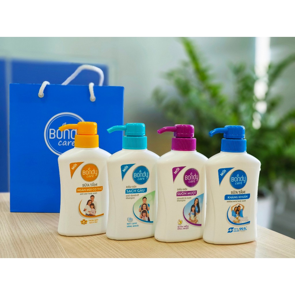Ảnh Dầu gội Bondy Care sạch gàu, giảm ngứa, dầu gội làm sạch da đầu giảm rụng lưu hương tự nhiên 5g Lixco Việt Nam Z1001 2