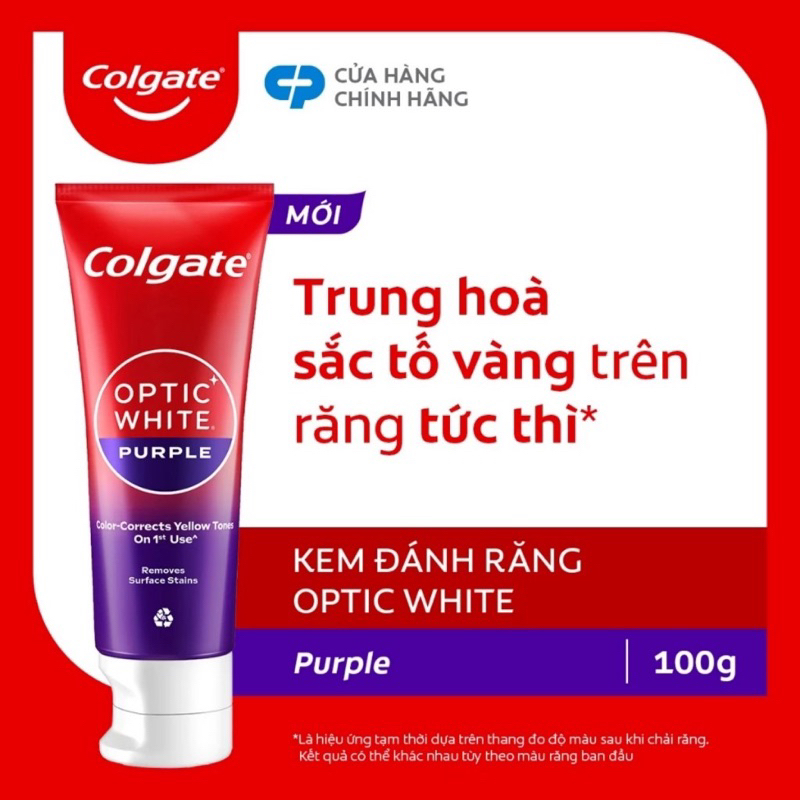 Kem Đánh Răng Trắng Sáng Colgate Optic White Tinh Thể Khoáng Hộp 100g ...