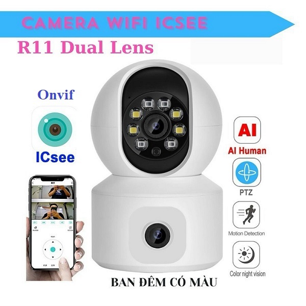 CAMERA ICSEE PRO FHD TRONG NHÀ VÀ NGOÀI TRỜI - ONVIF - Phát Hiện Chuyển ...