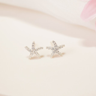 Khuyên tai bạc nữ LAMY Starfish Stud Earrings 3220- Khuyên tai bạc ta