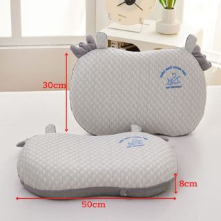 Gối cao su non trẻ em M2T BEDDING kích thước 30x50x8cm, êm ái, thoáng mát
