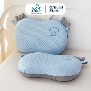 Gối cao su non trẻ em M2T BEDDING kích thước 30x50x8cm, êm ái, thoáng mát
