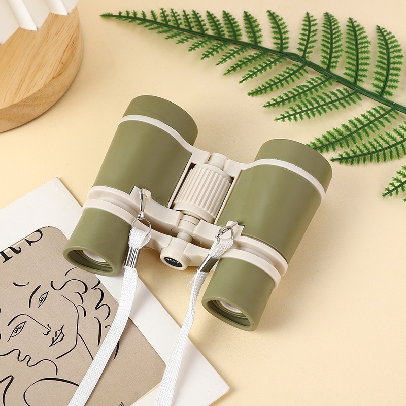 Ống nhòm có dây đeo cổ cho bé,kính thiên văn học 4x30 độ nét cao bảo vệ mắt