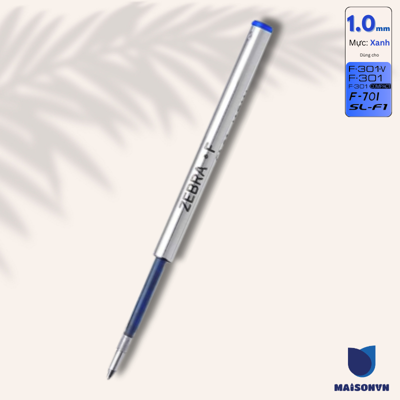 Ảnh Ruột viết F100 1.0mm cho F301 / F301V / F301 Compact / F701 / BA115 - Zebra Nhật Bản [Chính hãng] 3