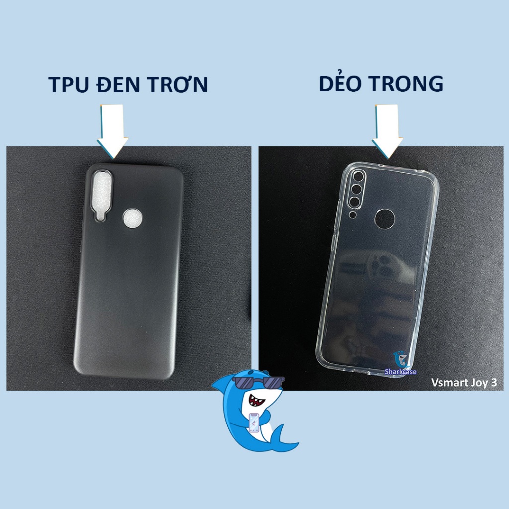 Ốp lưng Vsmart Joy 3 nhựa dẻo silicon bảo vệ điện thoại toàn diện chống xước va đập