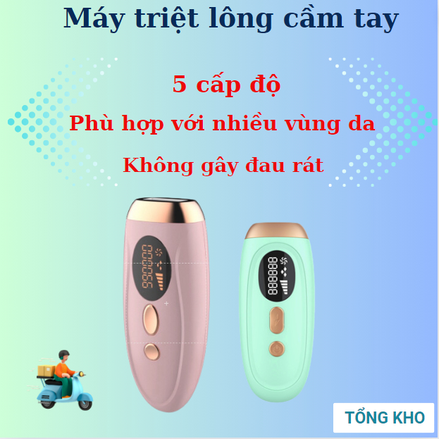 脱毛機( máy triệt lông) Máy 2in1 Triệt Lông Xóa Xăm Brand Chính Hãng Gía Tại Kho