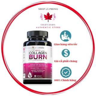 Viên uống giảm cân trắng da Collagen Burn 90 viên từ Canada
