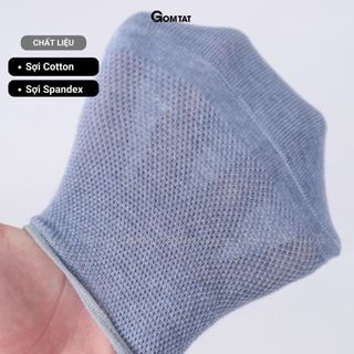 [MUA 2 GIẢM 10%] Combo tất lười nam mang mùa hè GOMTAT, vớ lười chống tuột gót, thoáng khí - MIA-1402