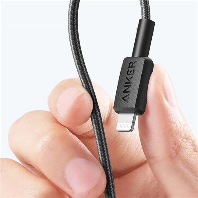 Ảnh Cáp Sạc ANKER 322 Nylon Cable III USB-C to Lightning Dài 1.8m - A81B6 3