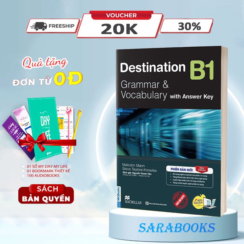 Sách Destination B1 Grammar And Vocabulary (Kèm Đáp Án) Tặng Audio Và ...