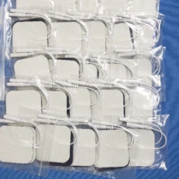 4 Miếng dán xung điện 5x5cm dùng cho máy xung điện bộ quốc phòng, máy điện châm, goldlife
