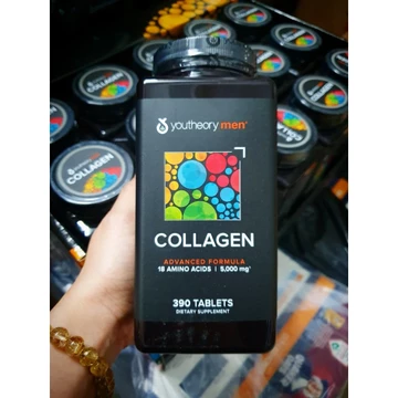 date 11/27 - Viên uống Collagen men cho nam Youtheory Men’s Collagen Advanced chai 390 viên của Mỹ