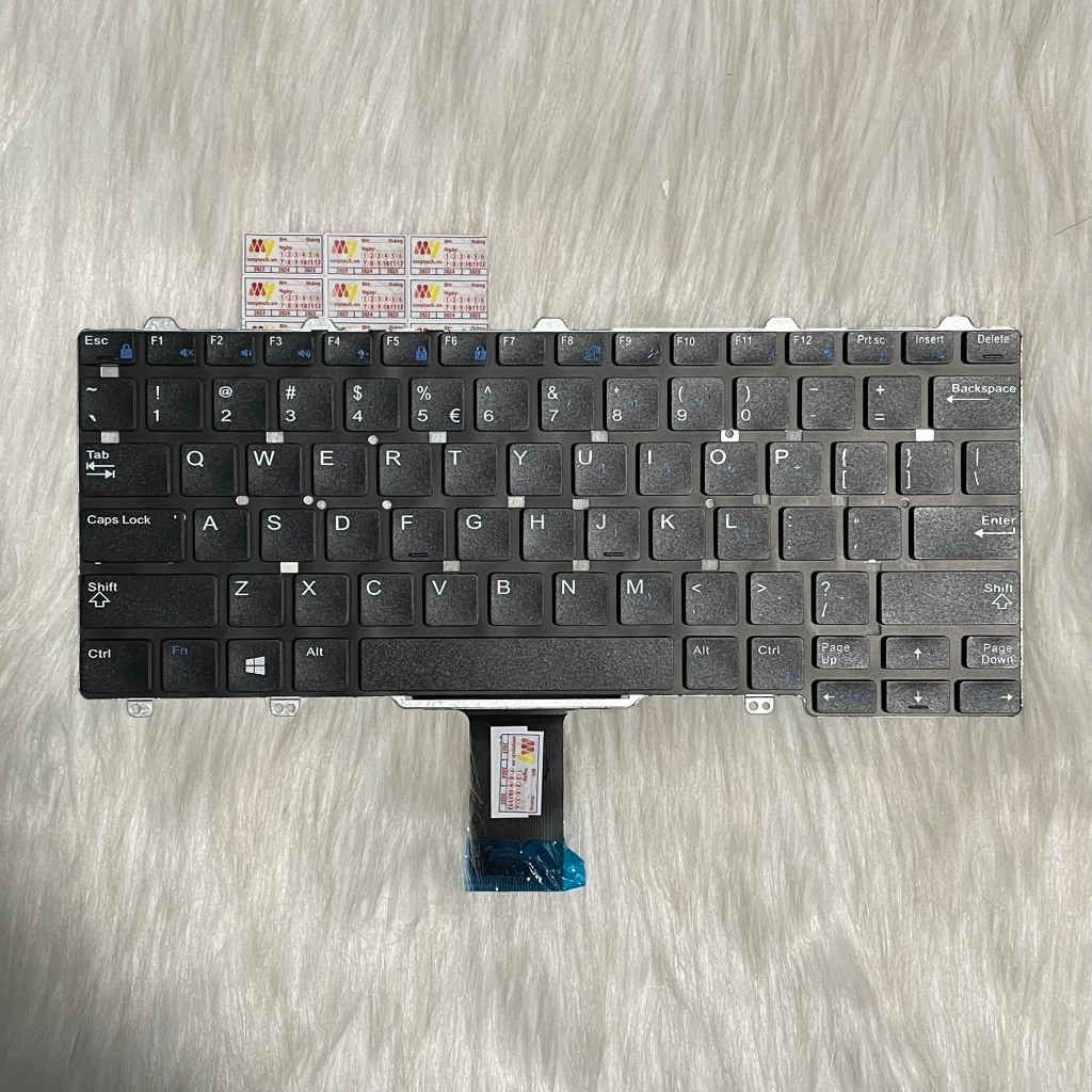 Bàn Phím Dell Latitude E7250 E7270 5270 7275 E5250 Xps 9250 Keyboard Zin Có Led Shopee Việt Nam 4581