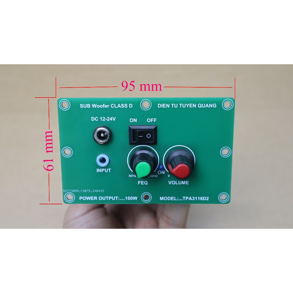 Mạch Sub Mini 100W Mod Mặt Phíp CLASS D TPA3116D2 | Shopee Việt Nam
