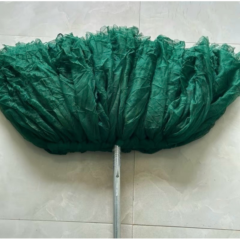 Rêu mảnh to ngang 35cm cán cao 1m4