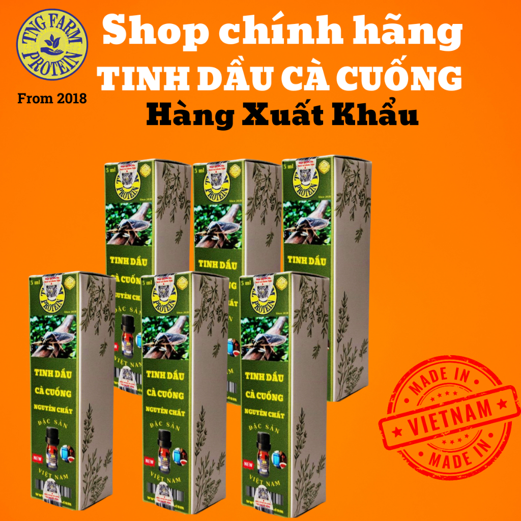 Tinh dầu cà cuống thơm cay nồng nàn, hàng xuất khẩu, quà tặng tuyệt vời - 6 hộp hảo hạng.