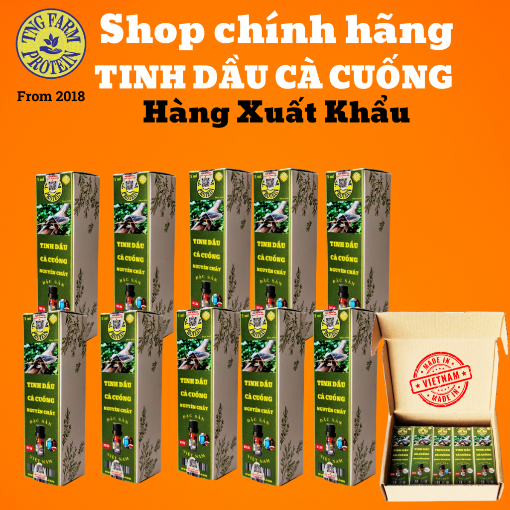 Tinh dầu cà cuống thơm cay nồng nàn, hàng xuất khẩu, quà tặng tuyệt vời - 10 hộp hảo hạng.