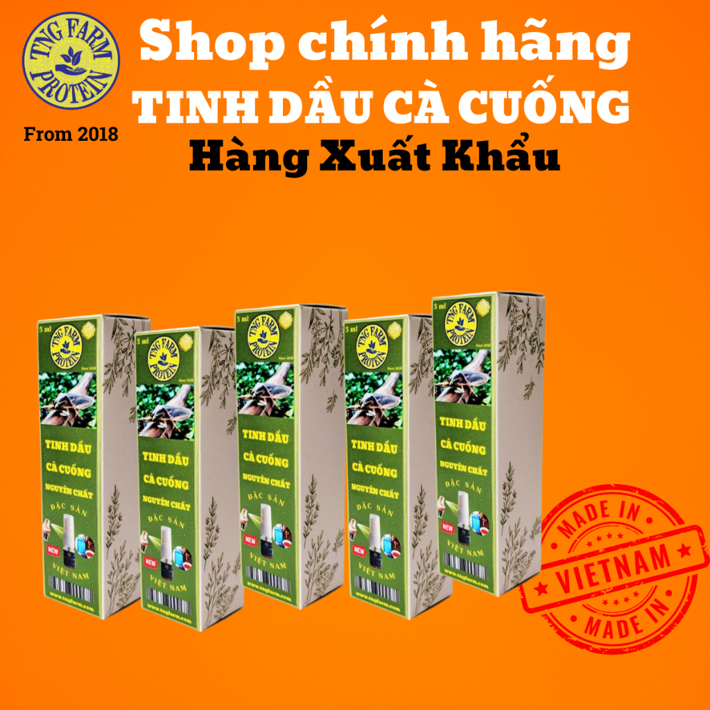 Tinh dầu cà cuống thơm cay nồng nàn, hàng xuất khẩu, quà tặng tuyệt vời - 5 hộp xịt hảo hạng.