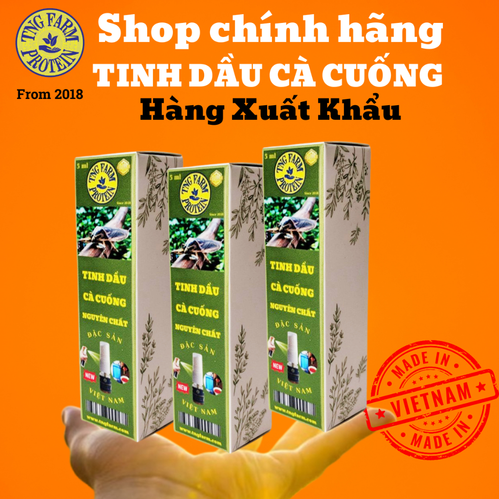 Tinh dầu cà cuống thơm cay nồng nàn, hàng xuất khẩu, quà tặng tuyệt vời - 3 hộp xịt hảo hạng.