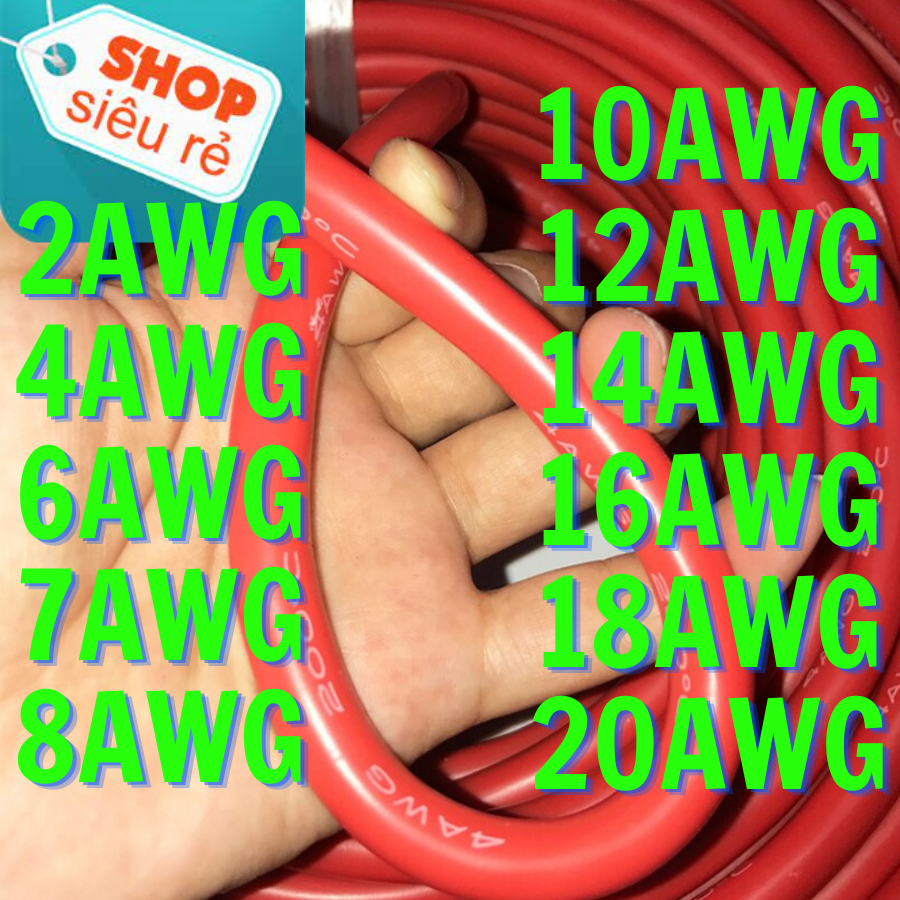 Fil Silicone Souple 12AWG 1 Mètre Bleu - Câble électrique Haute Flexibilité Pour Installations DIY