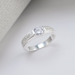 Nhẫn bạc nam nữ LAMY Romantic Couple Ring Silver 8242 - Nhẫn bạc ta cao cấp