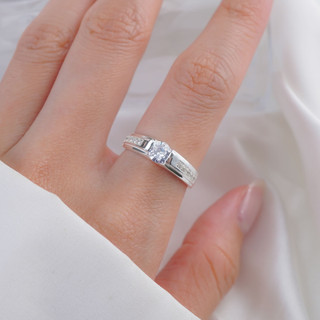 Nhẫn bạc nam nữ LAMY Romantic Couple Ring Silver 8242 - Nhẫn bạc ta cao cấp