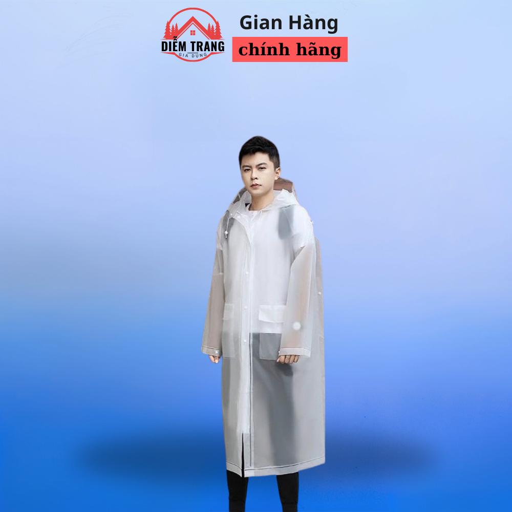 Áo mưa trong suốt cao cấp Didooglt vải chống thấm có kính chắn bảo vệ ( Hàng Đẹp )