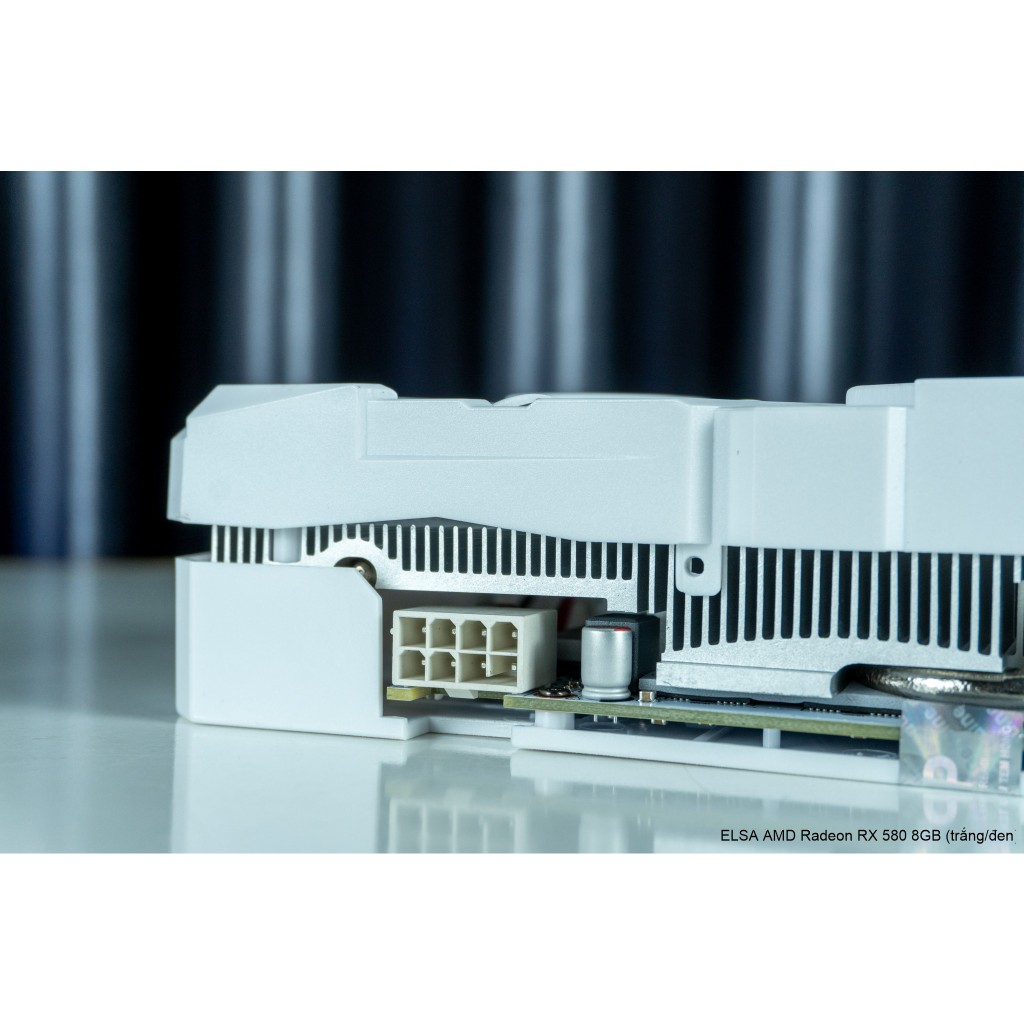 VGA Card đồ họa AMD Radeon RX550 RX580 8GB ELSA Unika Trắng Đen 8G ...